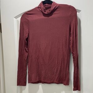 Women's Rust Turtleneck